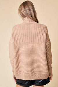 Camel Turtleneck