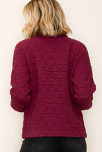 Load image into Gallery viewer, Burgundy Pull Over