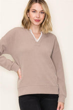 Load image into Gallery viewer, Blanket Stitch Top