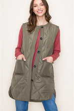 Load image into Gallery viewer, Olive Vest
