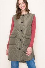 Load image into Gallery viewer, Olive Vest