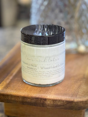 Pineapple Palm + Bamboo - Hand & Body Cream 4 oz.
