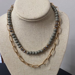 Dax Gray Necklace