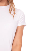 Load image into Gallery viewer, Ribbed Tee - Ivory
