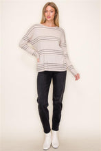 Load image into Gallery viewer, Black Stripes Sweater