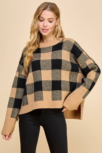 Checkered Sweater