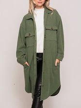 Load image into Gallery viewer, Green Shacket