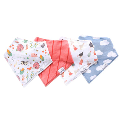 Farmstead - Bandana Bib Set