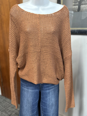 Lightweight Sweater - Rust