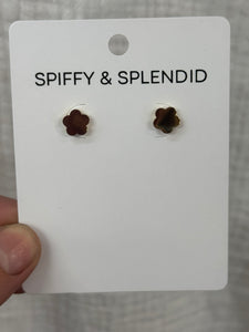 Flower Studs Gold
