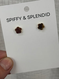 Flower Studs Gold