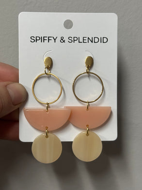 Wren Earrings - Blush