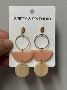 Wren Earrings - Blush