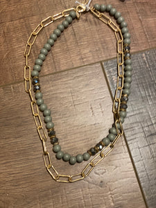 Dax Gray Necklace