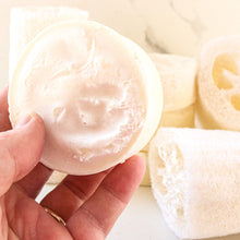 Load image into Gallery viewer, Citrus Mint Tallow Loofah Bar Soap