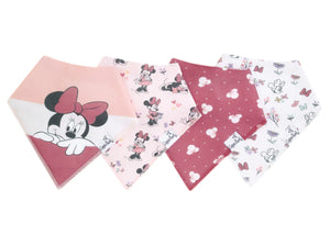 Minnie Mouse - Bandana Bib Set