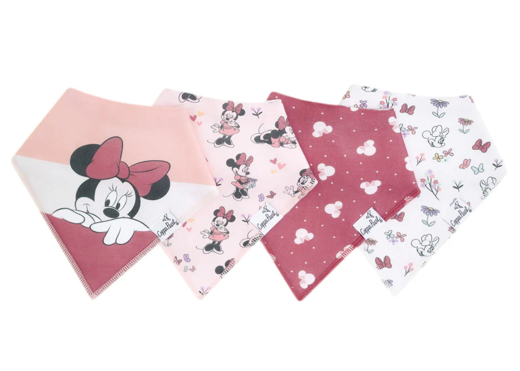 Minnie Mouse - Bandana Bib Set
