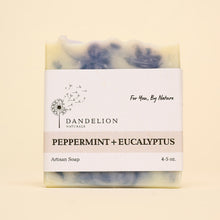 Load image into Gallery viewer, Peppermint &amp; Eucalyptus Bar Soap