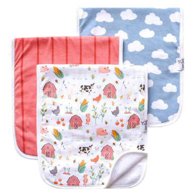 Farmstead - Burp Cloth Set