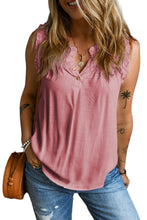 Load image into Gallery viewer, Button Tank Top - Pink