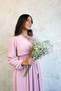 The Marilyn Dress (Icy Pink)