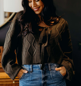 Knotted Cardigan