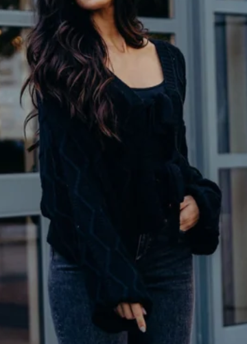 Knotted Cardigan