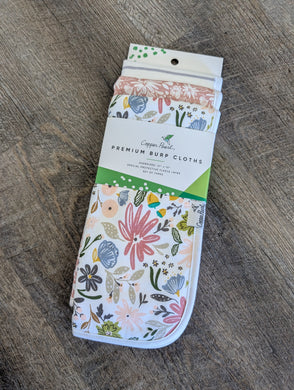 Olive - Burp Cloth Set