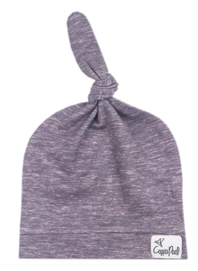 Baby Top Knot Hat (Violet)