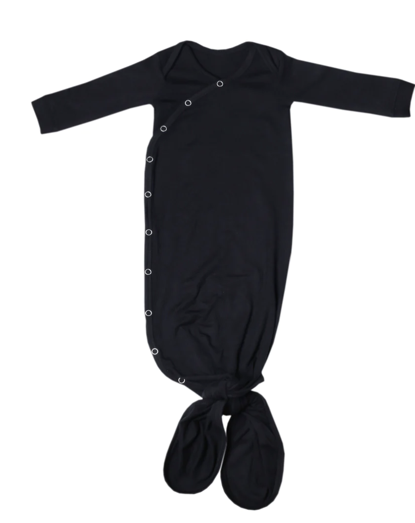 Baby Knotted Gown (Midnight)